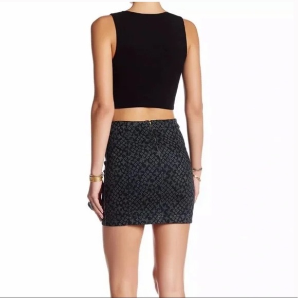 Free People Modern Femme Denim Mini in Indigo Combo - Picture 5 of 10